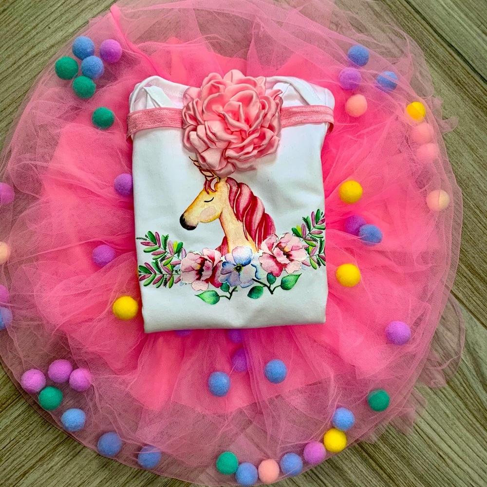 3 piece unicorn set